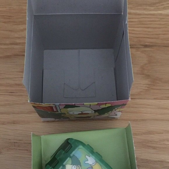 Vintage Simpsons Talking Krusty the Clown Wrist Watch Burger King 2002 NOS - Picture 3 of 5